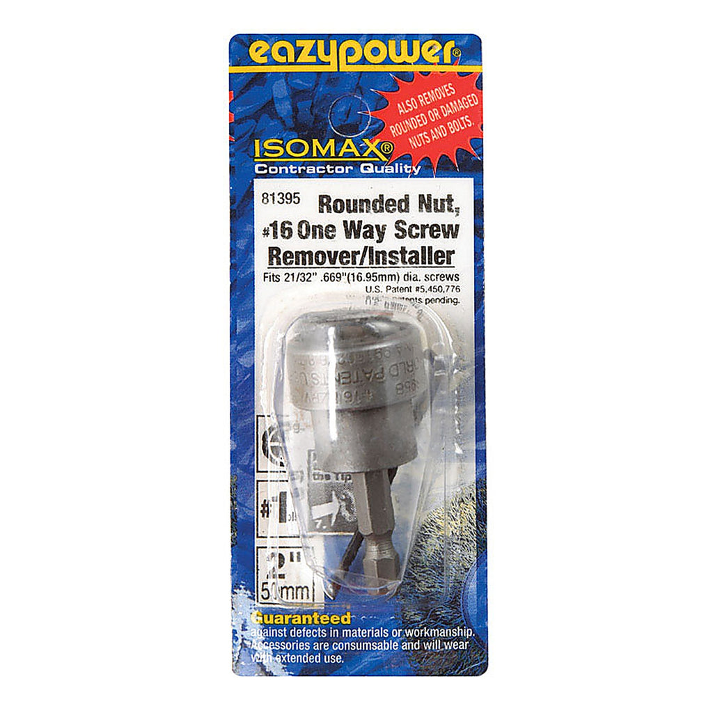 Eazypower 81395 Isomax Chrome Vanadium Steel Tamperproof Replacement Bit 1/pc.