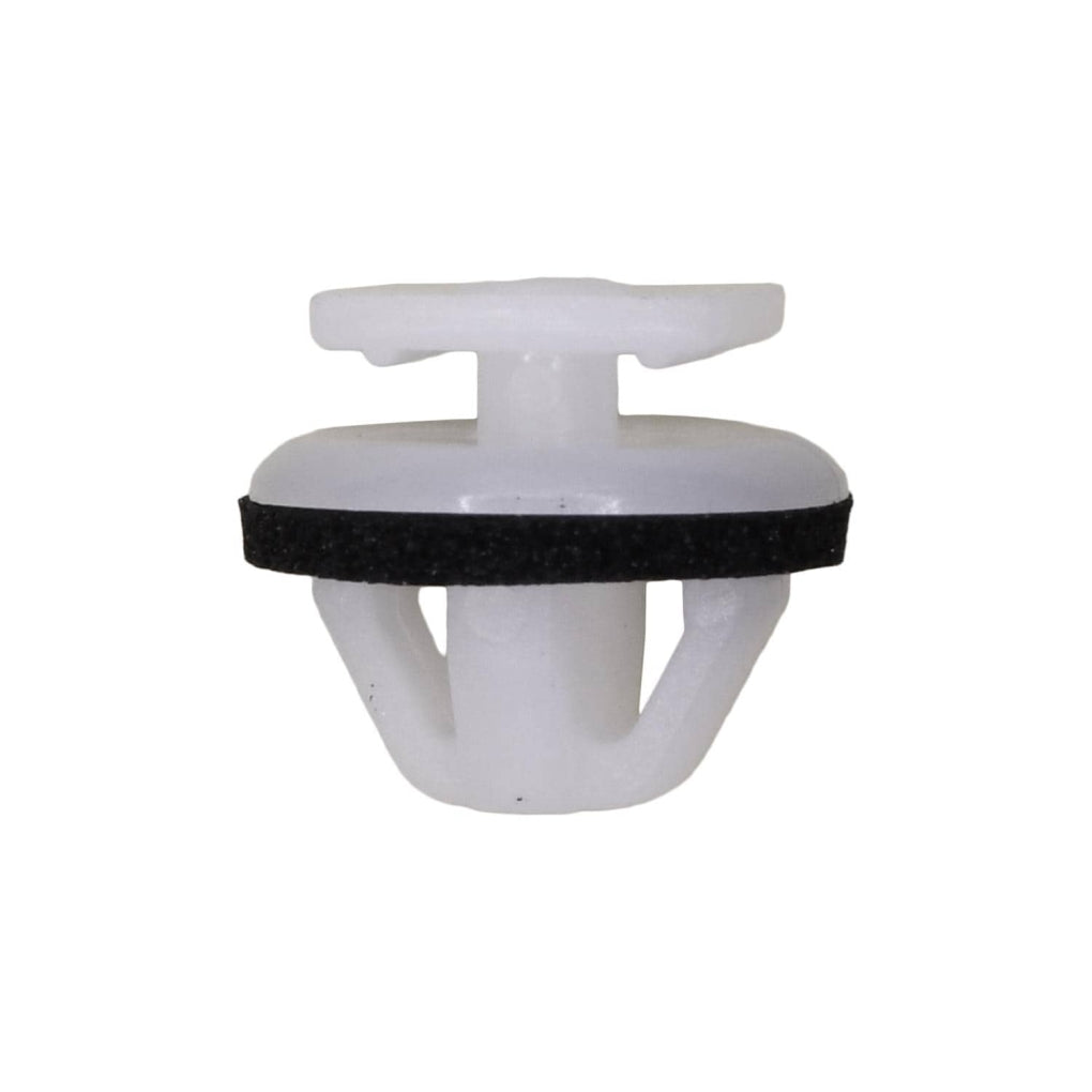 Auveco 21683 Moulding Clip With Sealer, White Nylon