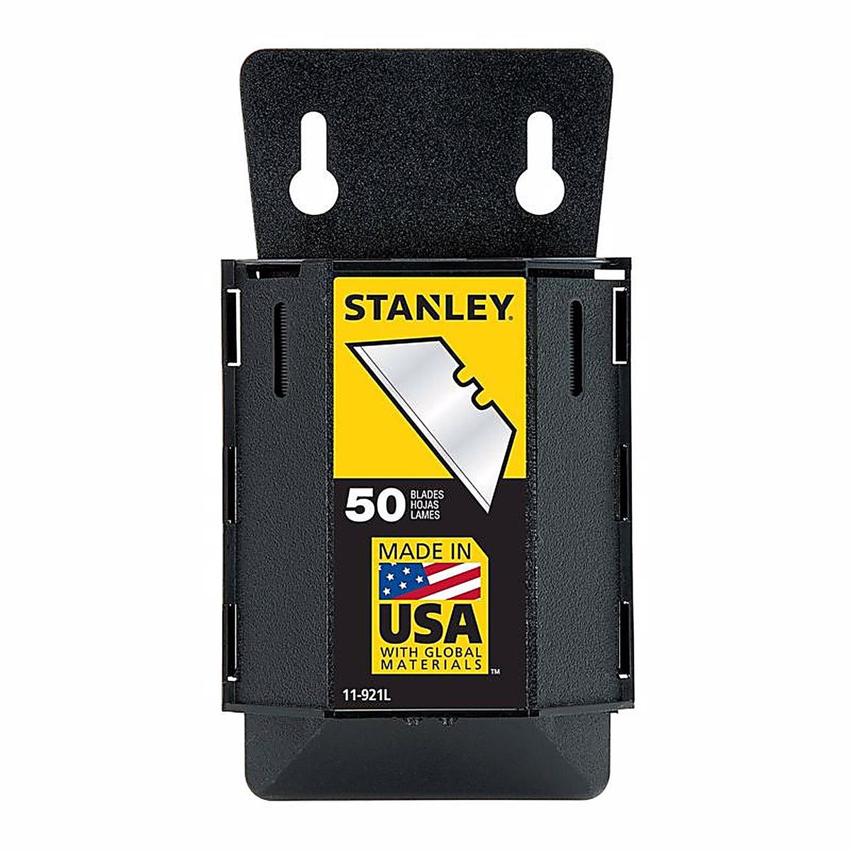 Stanley 11-921L Steel Heavy Duty Blade Dispenser with Blades 2-7/16 in. L 50/pc.
