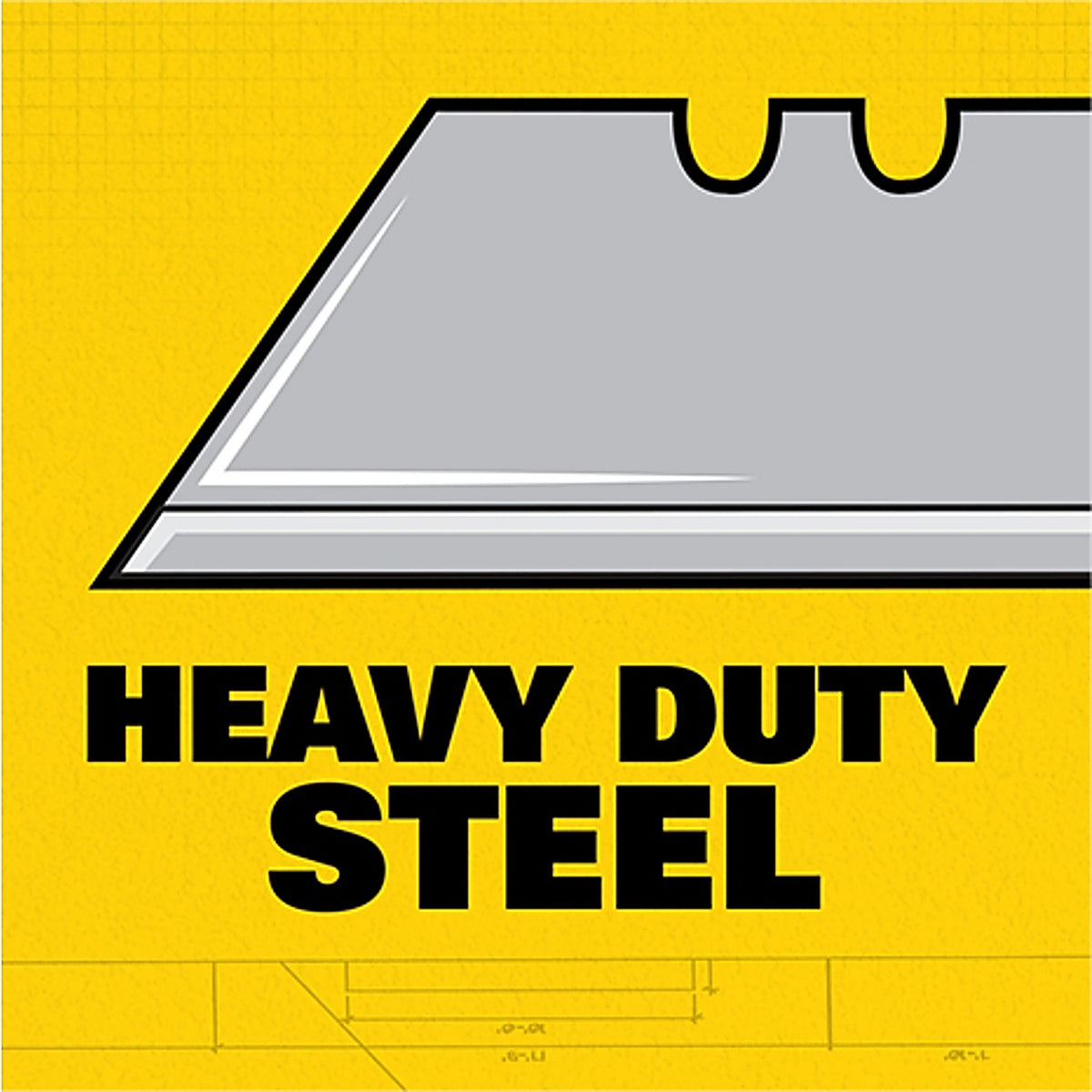 Stanley 11-921L Steel Heavy Duty Blade Dispenser with Blades 2-7/16 in. L 50/pc.