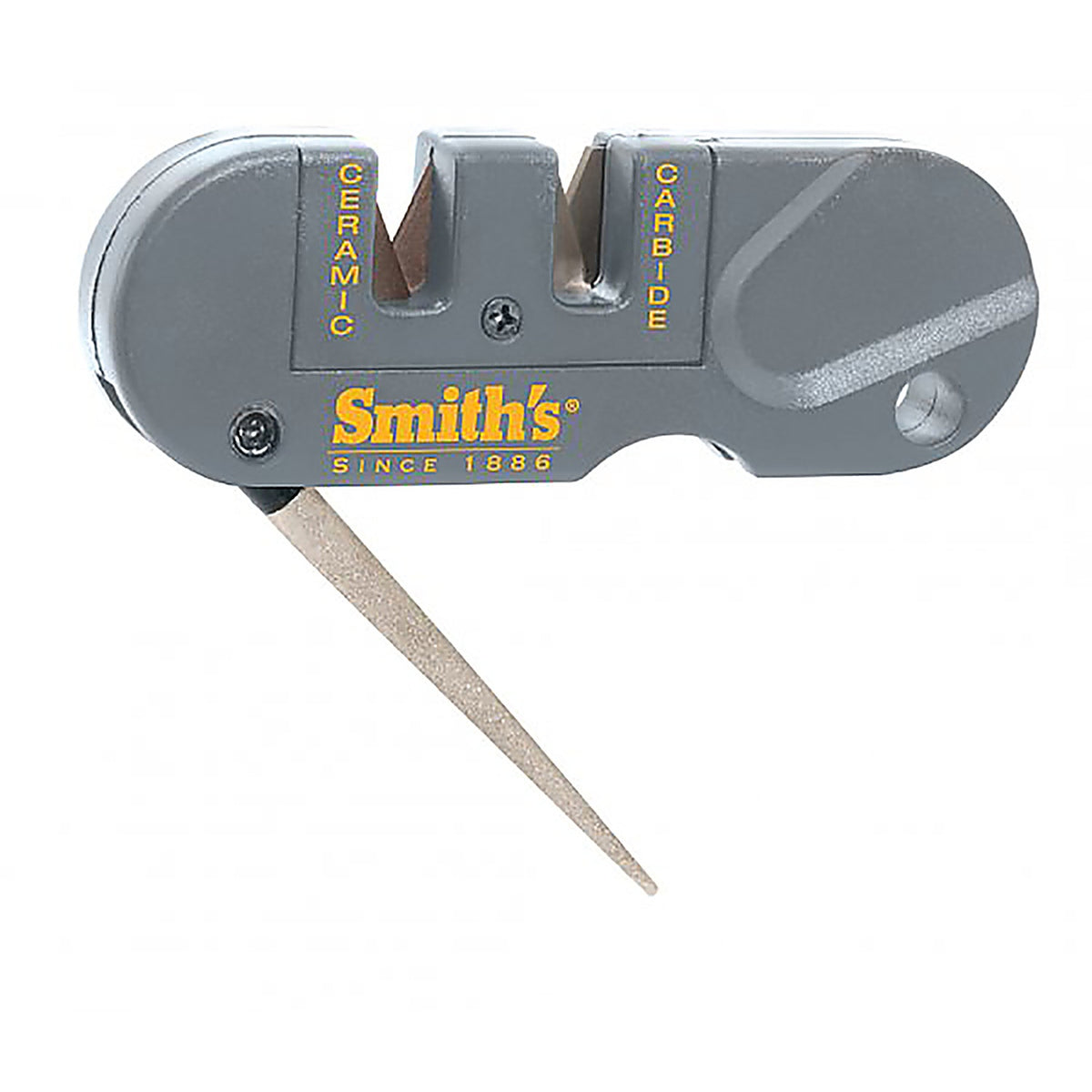 Smith's PP1 Pocket Pal Carbide/Ceramic/Diamond Knife Sharpener 1/pc.