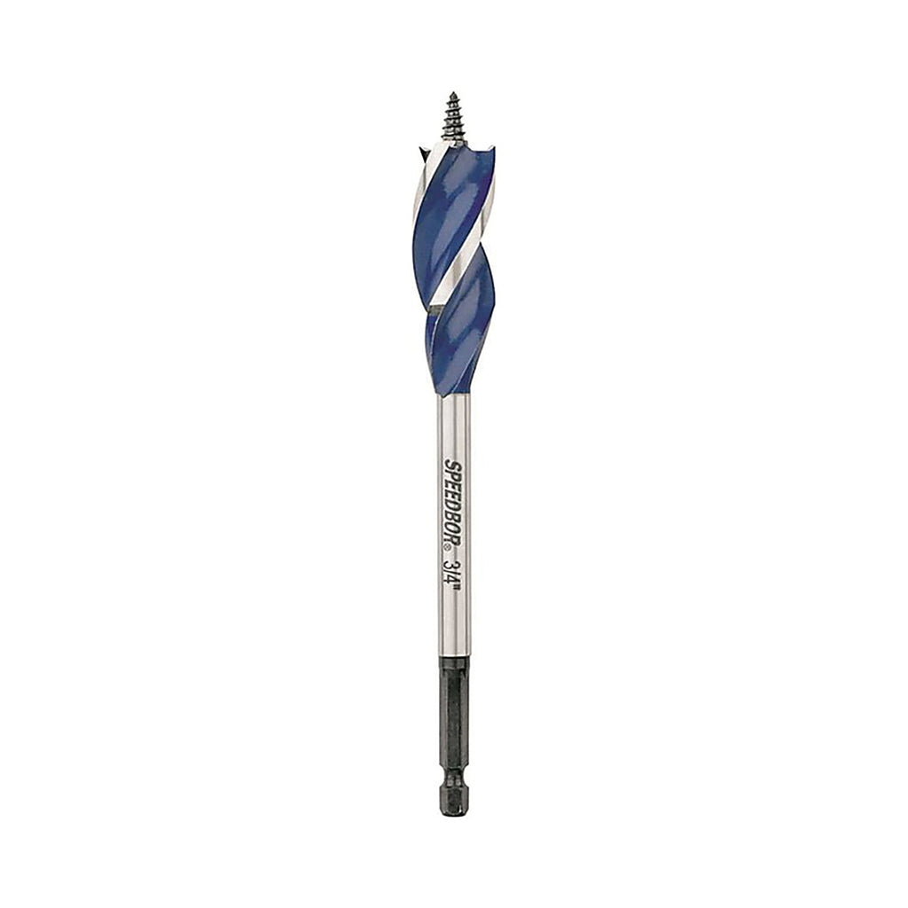 Irwin 3041004 Speedbor 3/4 in. x 6 in. L Carbon Steel Wood Boring Bit 1/pc.