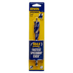 Irwin 3041004 Speedbor 3/4 in. x 6 in. L Carbon Steel Wood Boring Bit 1/pc.