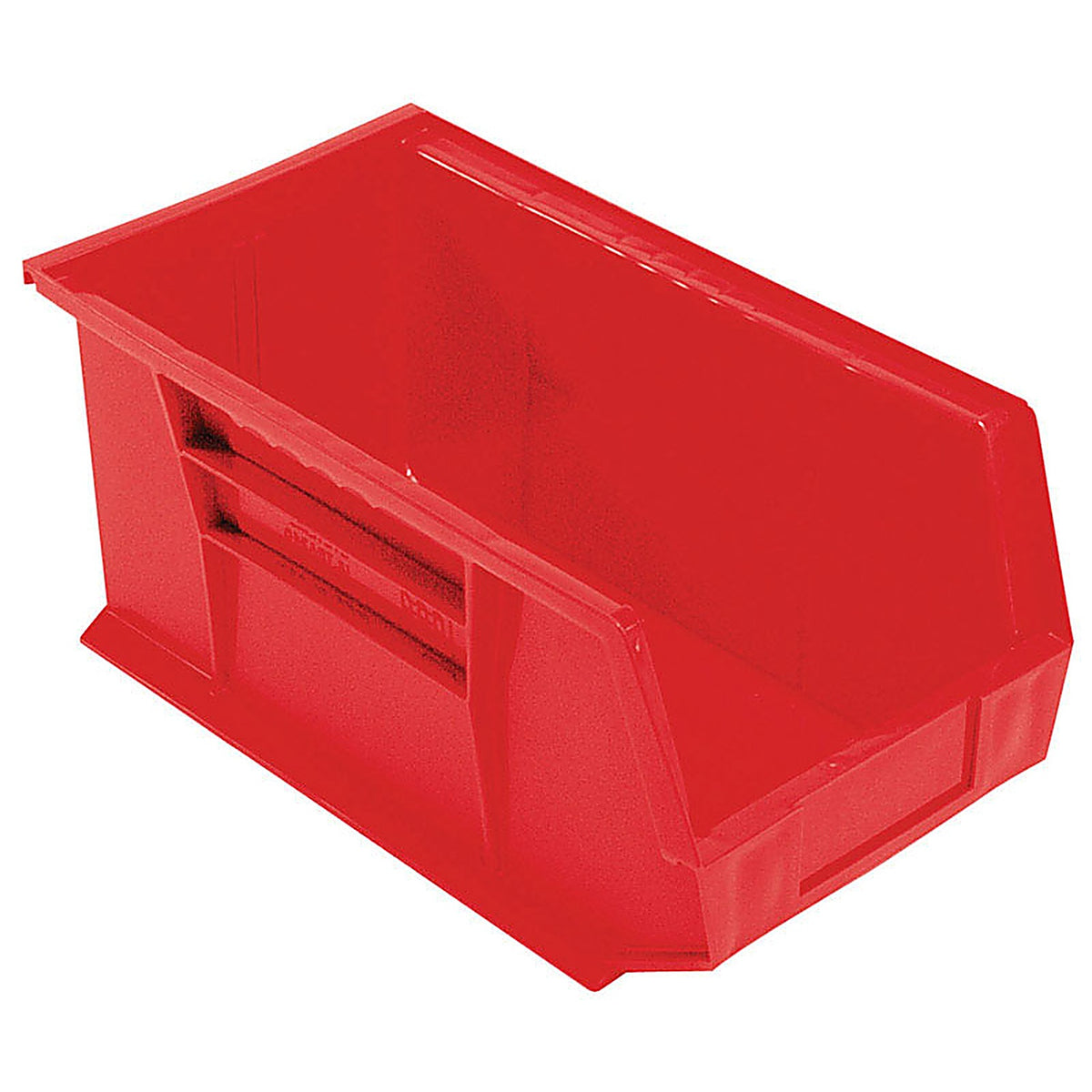 Quantum Storage QUS240RD 14-3/4 in. L x 8-1/4 in. W x 6-3/4 in. H Tool Storage Bin Polypropylene 1 compartment