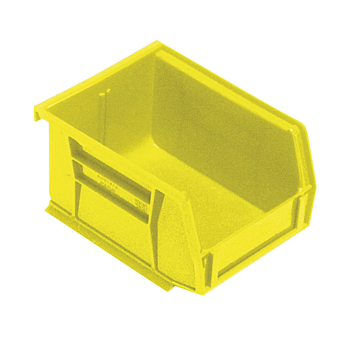 Quantum Storage QUS210YL 5-3/8 in. L x 4-1/8 in. W x 2-13/16 in. H Tool Storage Bin Polypropylene 1 compartment