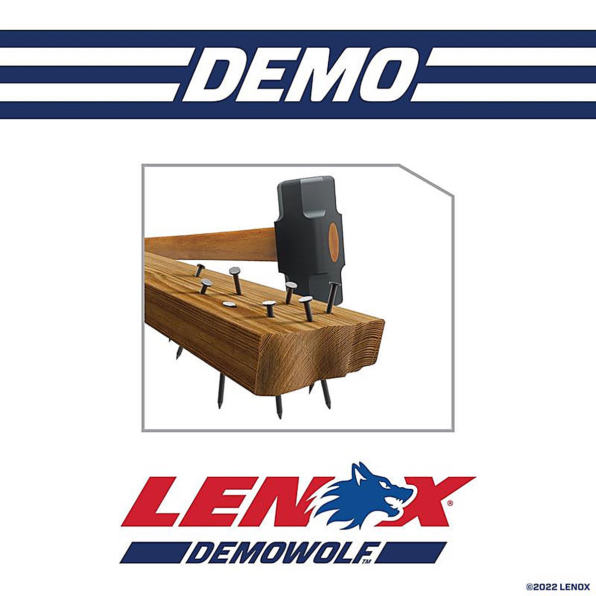 Lenox 205126066R 6 in. Bi-Metal Reciprocating Saw Blade 6 TPI 2/Pack