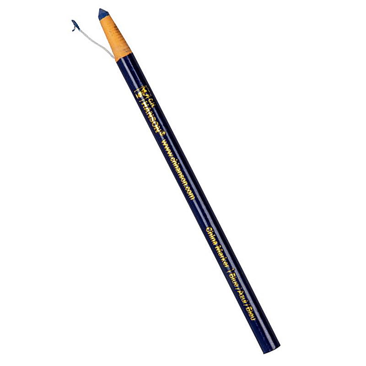 C.H. Hanson 10625 6.8 in. L x 0.3 in. W China Marker Blue Plastic