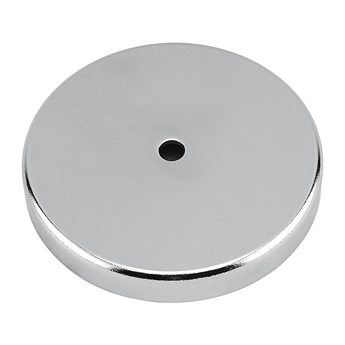 Master Magnetics 7217 .303 in. Ceramic Round Base Magnet 25 lb. pull 3.4 MGOe Silver 1/pc.
