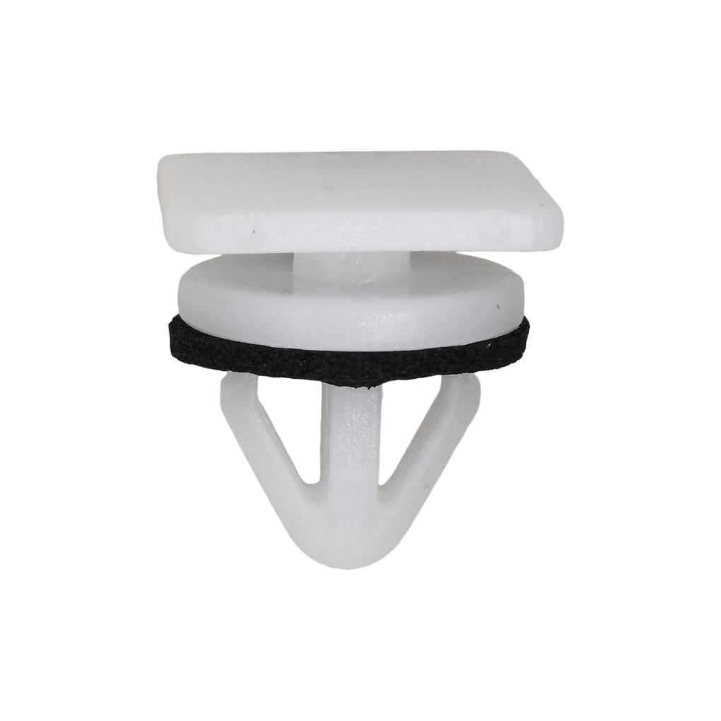 Auveco 22018 Hyundai Moulding Clip With Sealer, White Nylon