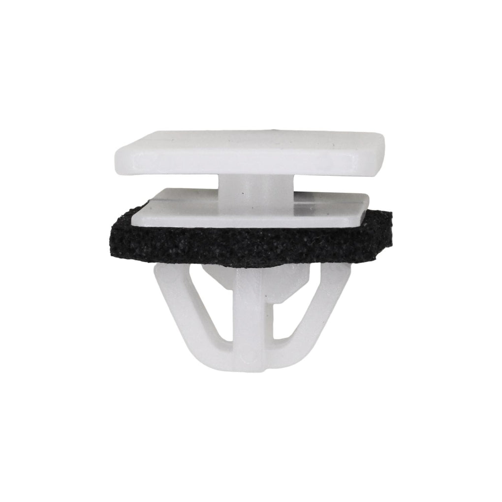 Auveco 22019 Hyundai Moulding Clip With Sealer, White Nylon