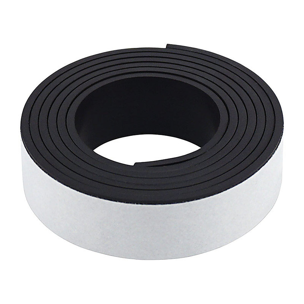 Master Magnetics 7011 30 in. Ferrite Powder/Rubber Polymer Resin Strip Magnetic Tape 0.6 MGOe Black 1/pc.