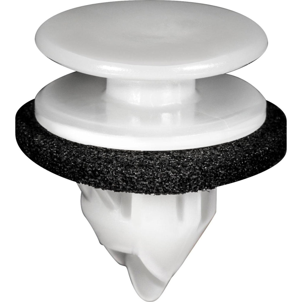 Auveco 22055 Nissan Moulding Clip With Sealer, White Nylon