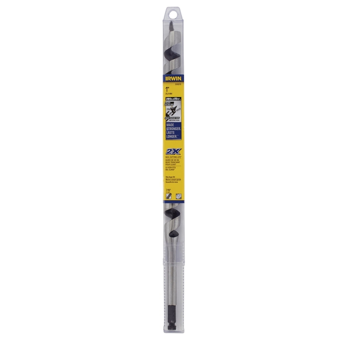 Irwin 3043013 WeldTec 1 in. Dia. x 17 in. L Auger Bit 1/pc.