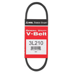 Mitsuboshi 3L210A FHP 3L210 General Utility V-Belt 0.38 in. W x 21 in. L For Fractional Horsepower Motors