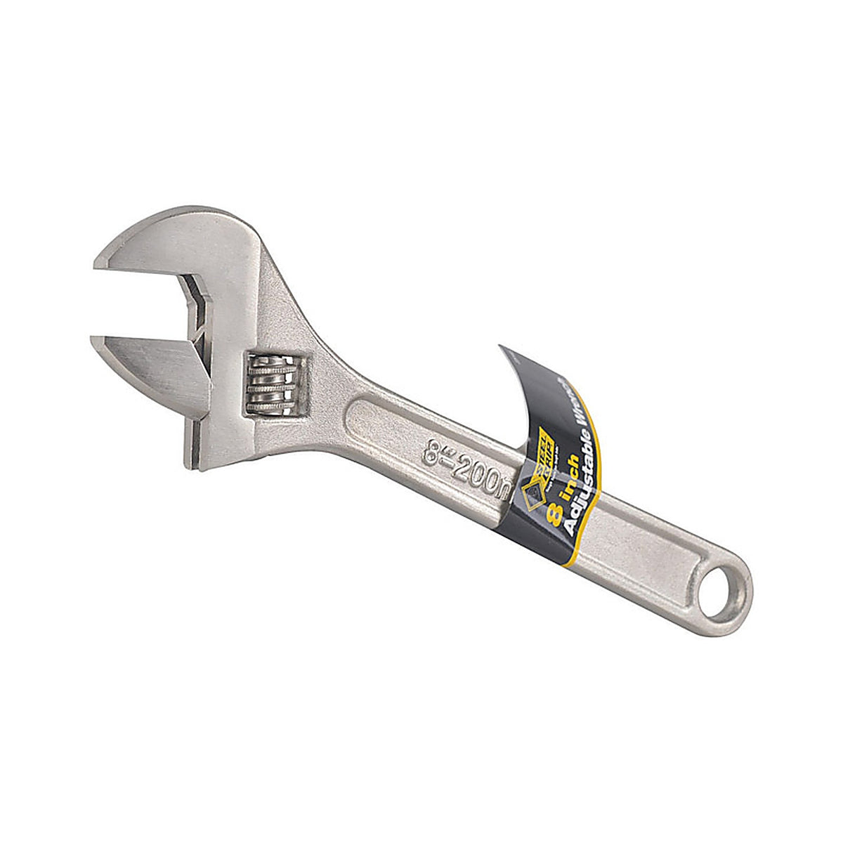 Steel Grip 2251445 8 in. L Adjustable Wrench 1/pc.