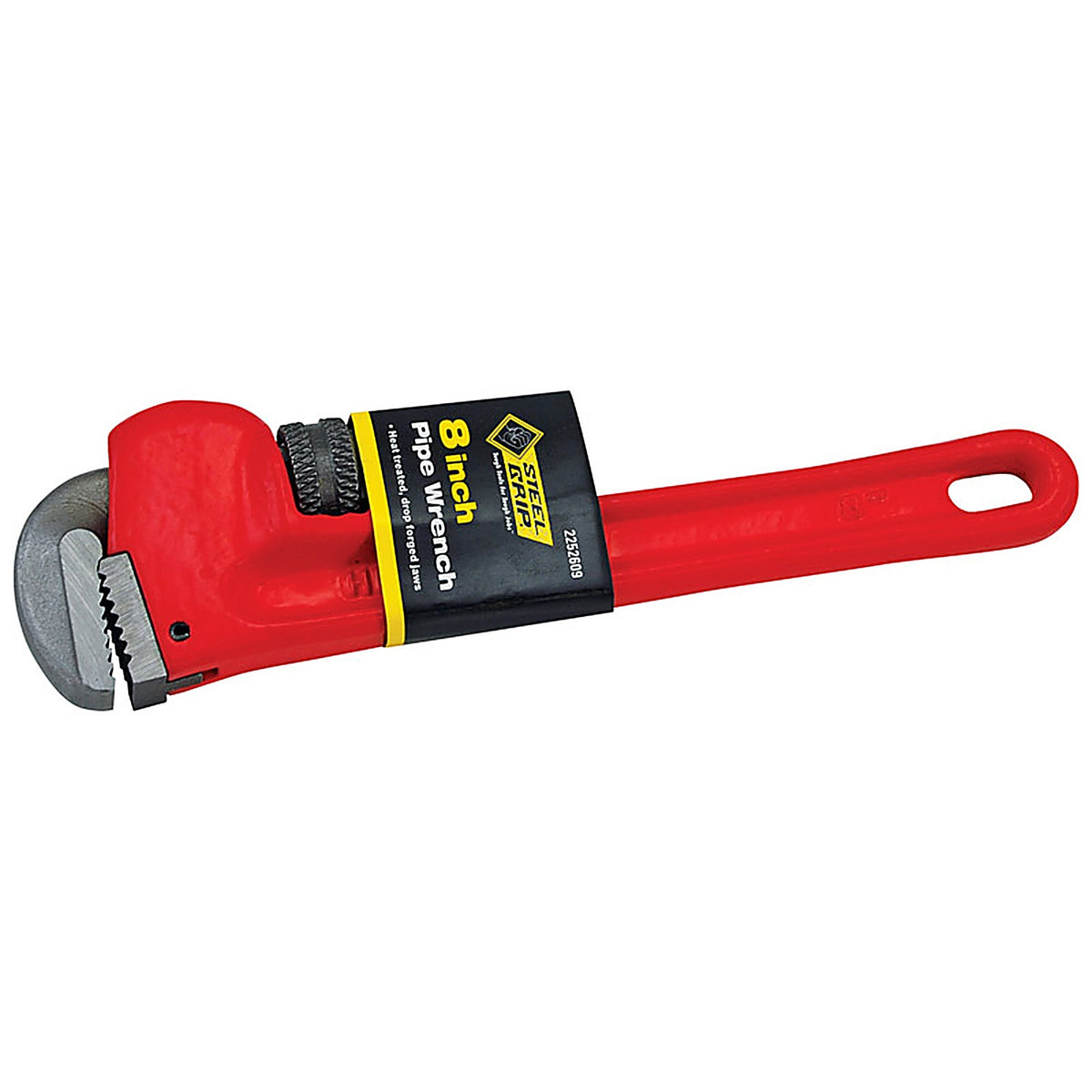 Steel Grip 2252609 8 in. L Pipe Wrench 1/pc.