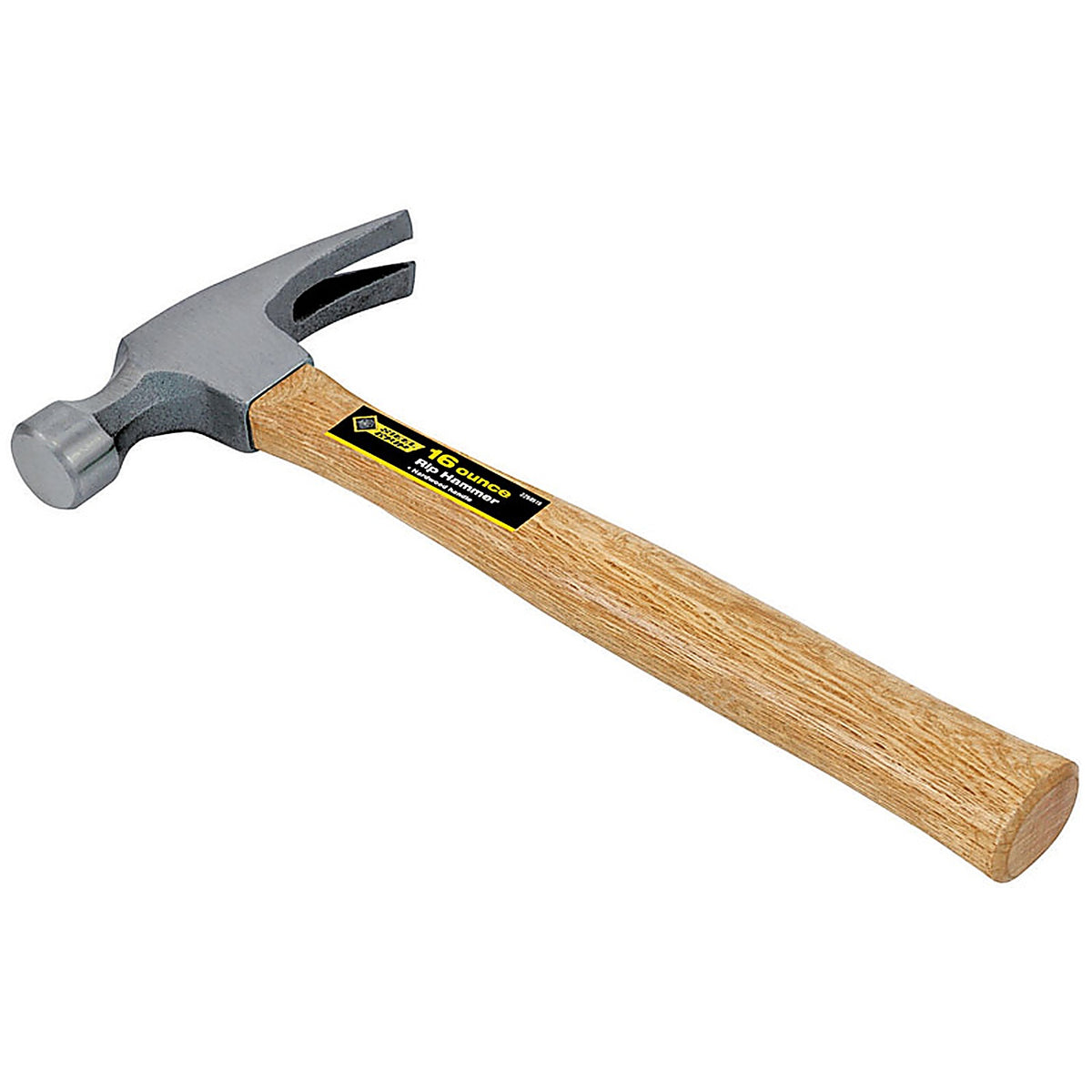 Steel Grip 2258515 16 oz. Smooth Face Rip Hammer Wood Handle