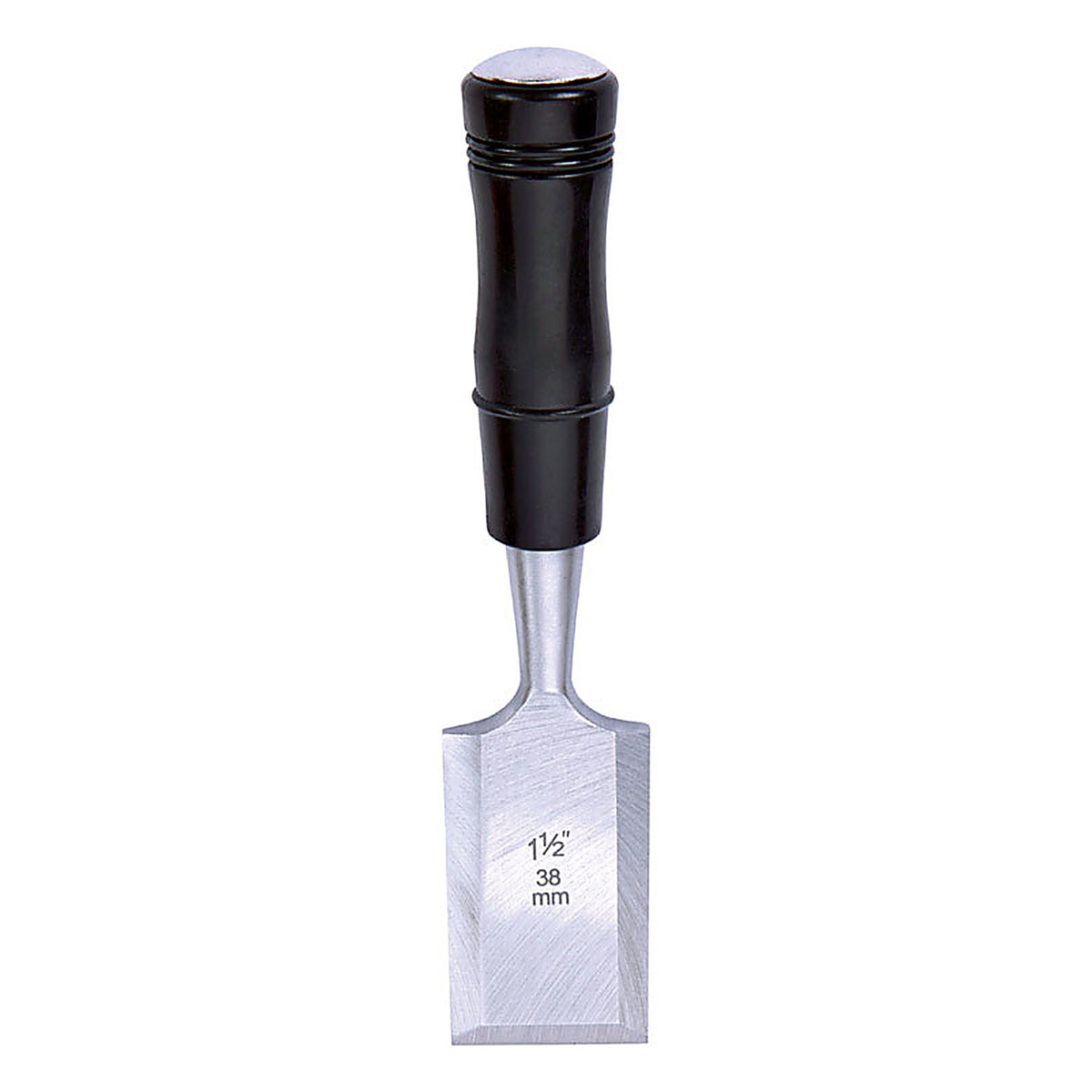 Steel Grip 2260578 1-1/2 in. W x 4 in. L Hardened Steel Wood Chisel Black 1/Pack