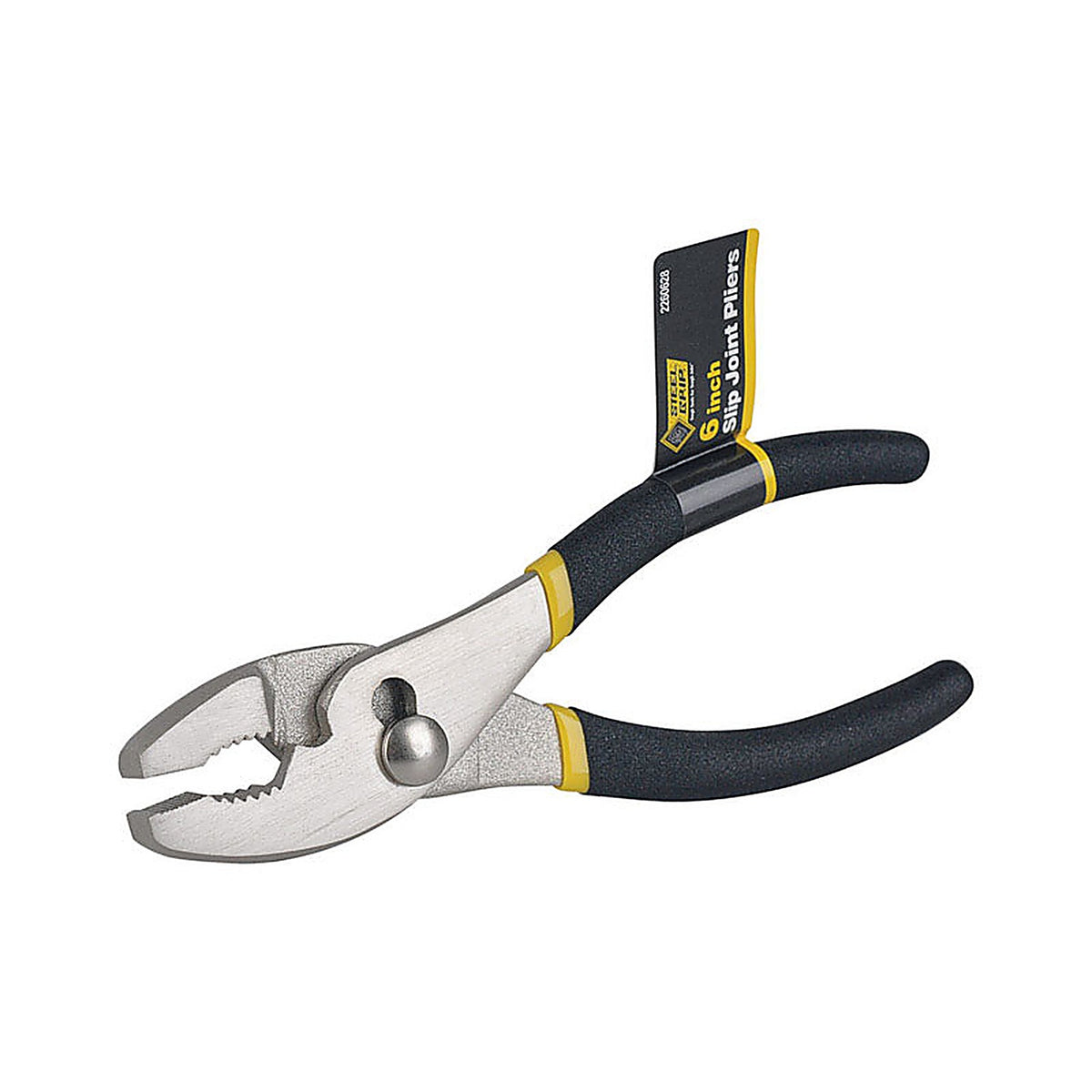 Steel Grip 2260628 6 in. Carbon Steel Slip Joint Pliers