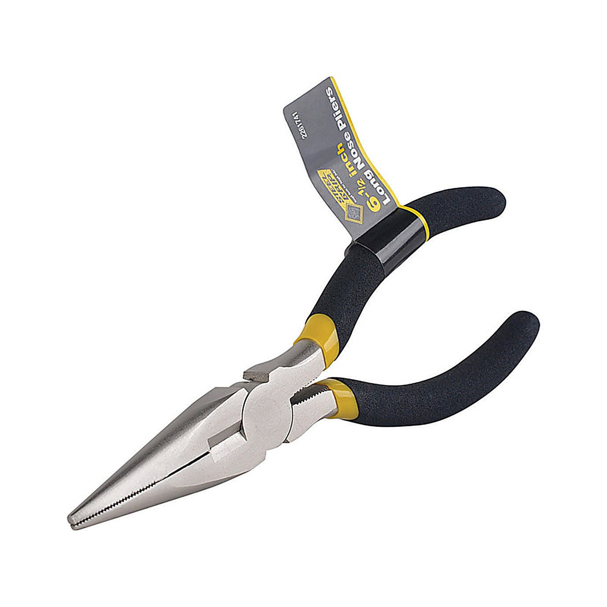 Steel Grip 2261741 6-1/2 in. Carbon Steel Long Nose Pliers