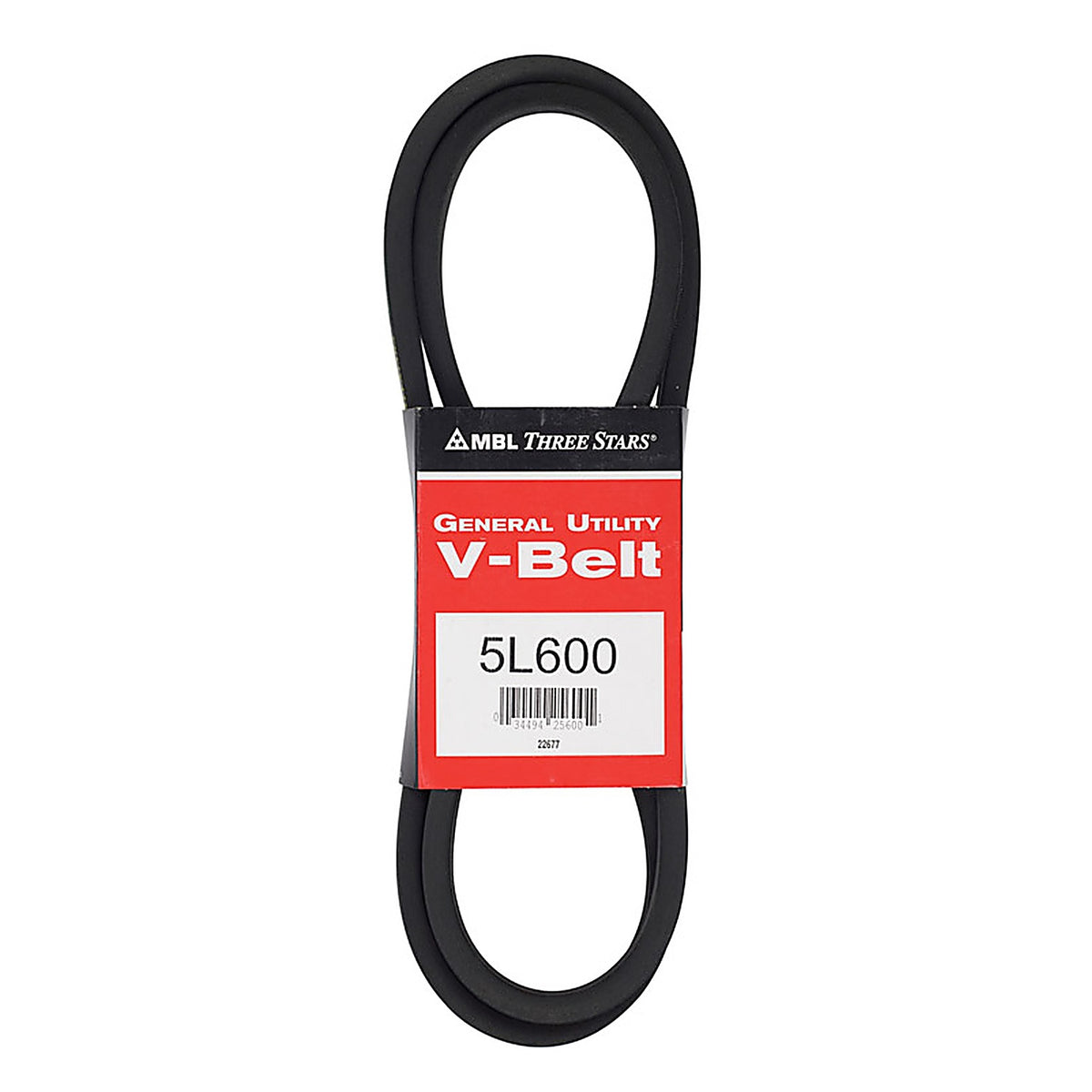 Mitsuboshi 5L600A FHP 5L600 General Utility V-Belt 0.63 in. W x 60 in. L For Fractional Horsepower Motors