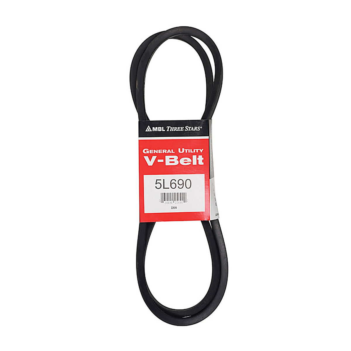 Mitsuboshi 5L690A FHP 5L690 General Utility V-Belt 0.63 in. W x 69 in. L For Fractional Horsepower Motors