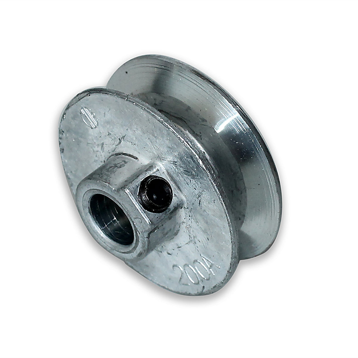 Chicago Die Casting 200A5 2 in. Dia. Zinc Single V Grooved Pulley