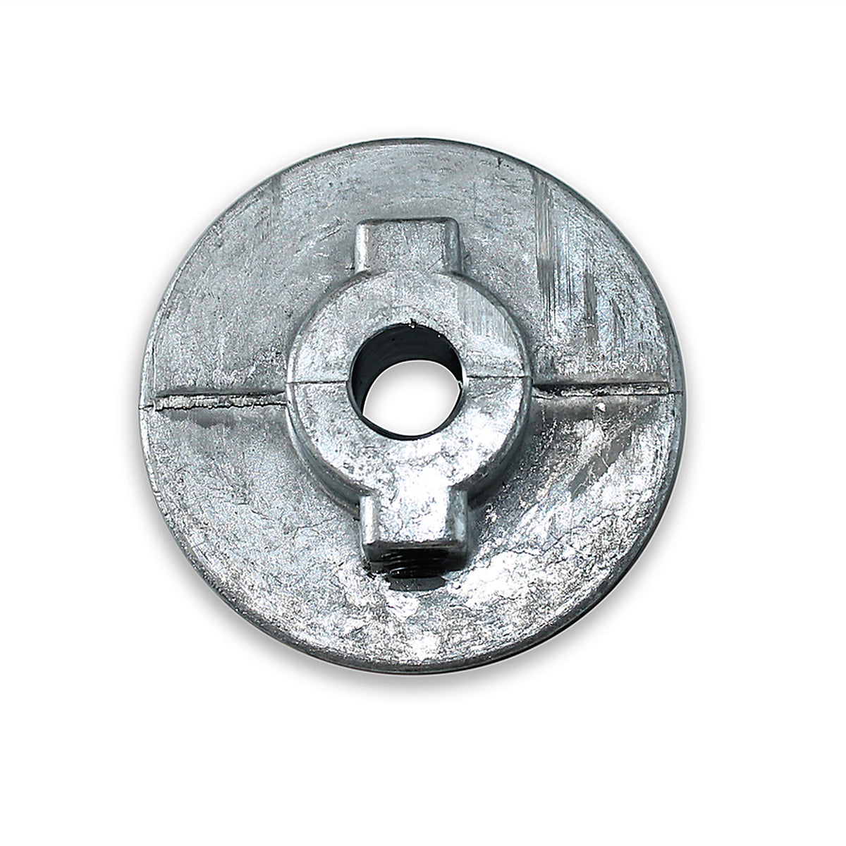 Chicago Die Casting 225A5 2 1/4 in. Dia. Zinc Single V Grooved Pulley