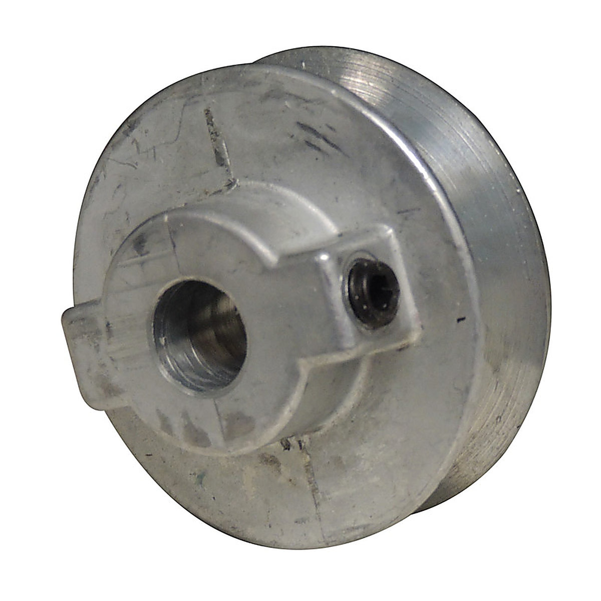 Chicago Die Casting 225A5 2 1/4 in. Dia. Zinc Single V Grooved Pulley