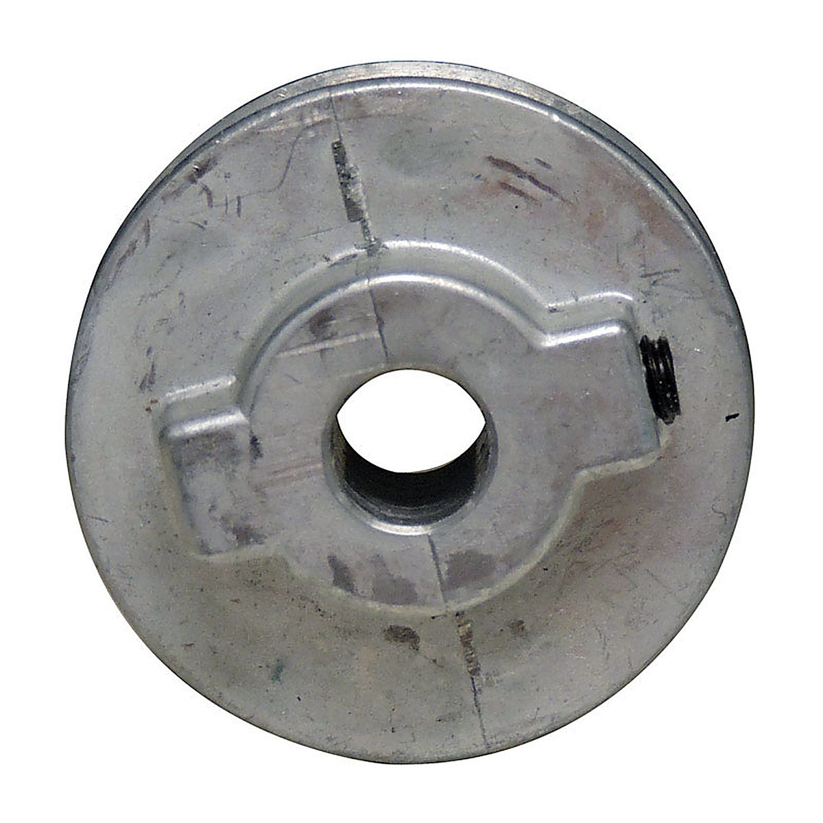 Chicago Die Casting 250A6 2 1/2 in. Dia. Zinc Single V Grooved Pulley