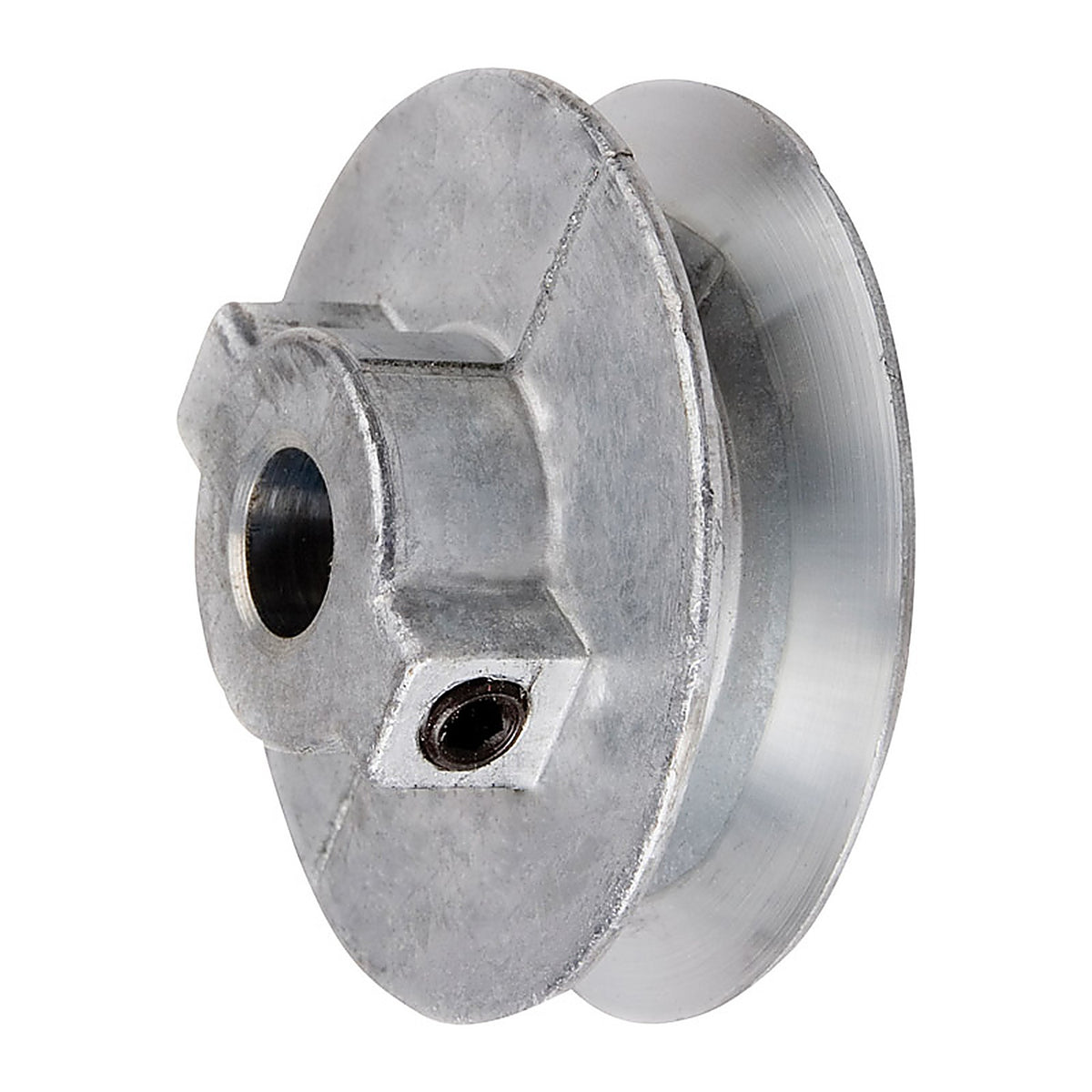 Chicago Die Casting 300A7 3 in. Dia. Zinc Single V Grooved Pulley