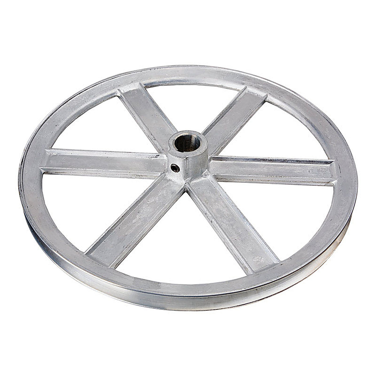 Chicago Die Casting 600A6 6 in. Dia. Zinc Single V Grooved Pulley