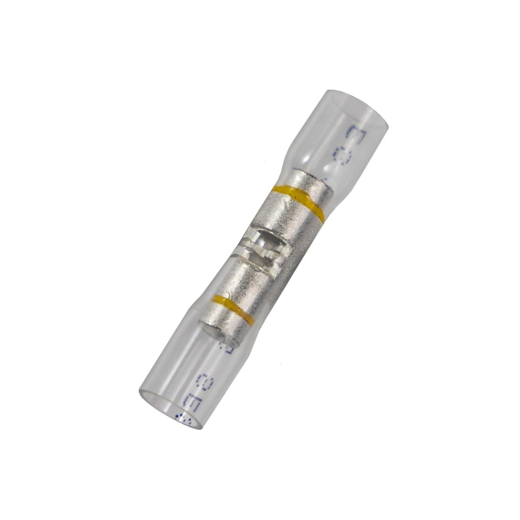 Auveco 22965 Crystal Clear Seal Butt Connectors 12-10 Awg Window Butt Connectors