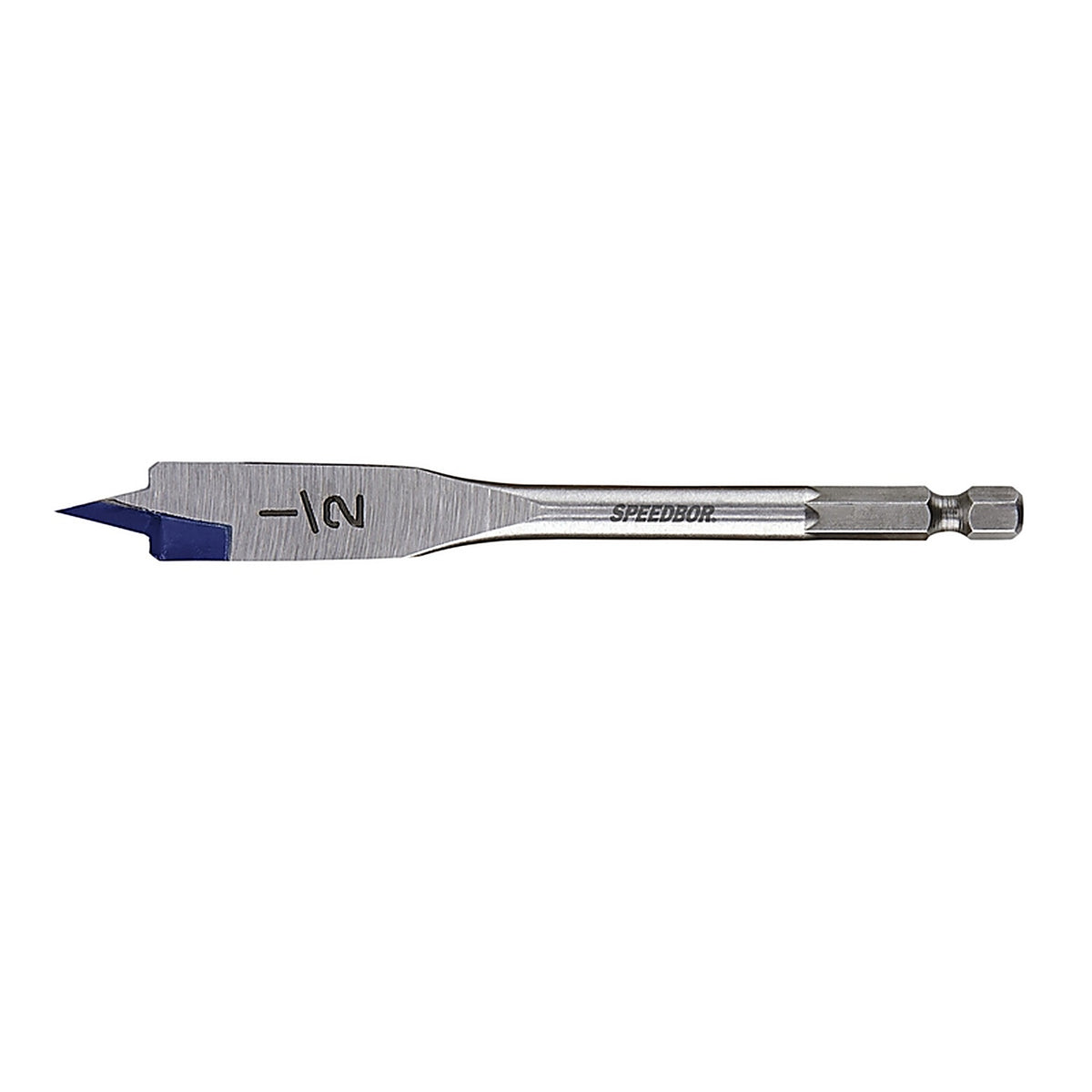 Irwin 87908 Speedbor 1/2 in. x 4 in. L Carbon Steel Wood Boring Bit 1/pc.