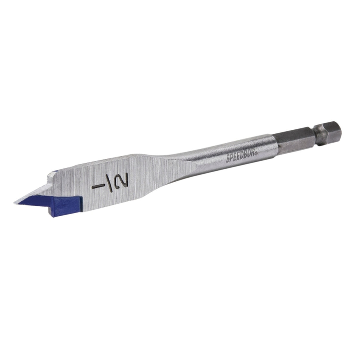 Irwin 87908 Speedbor 1/2 in. x 4 in. L Carbon Steel Wood Boring Bit 1/pc.