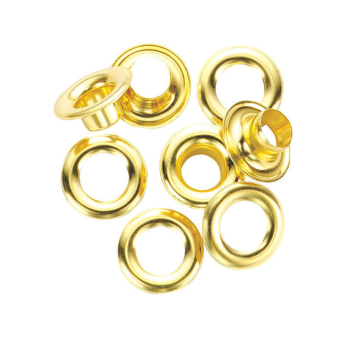 General Tools 1261-4 1/2 in. Dia. x 0.5 in. Dia. Brass Grommet 24/Pack