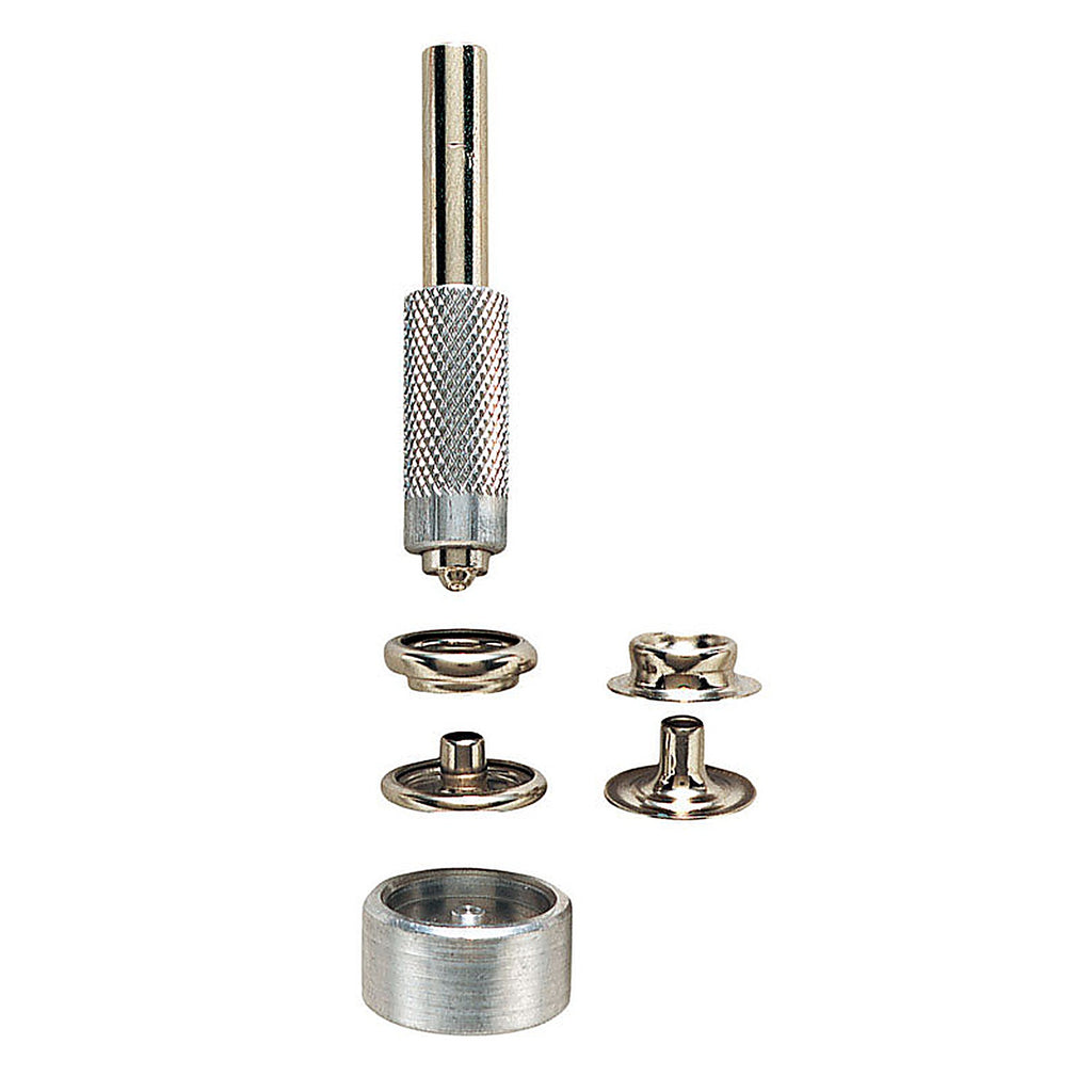 General Tools 1265 Brass Snap Fastener Kit 6/Pack