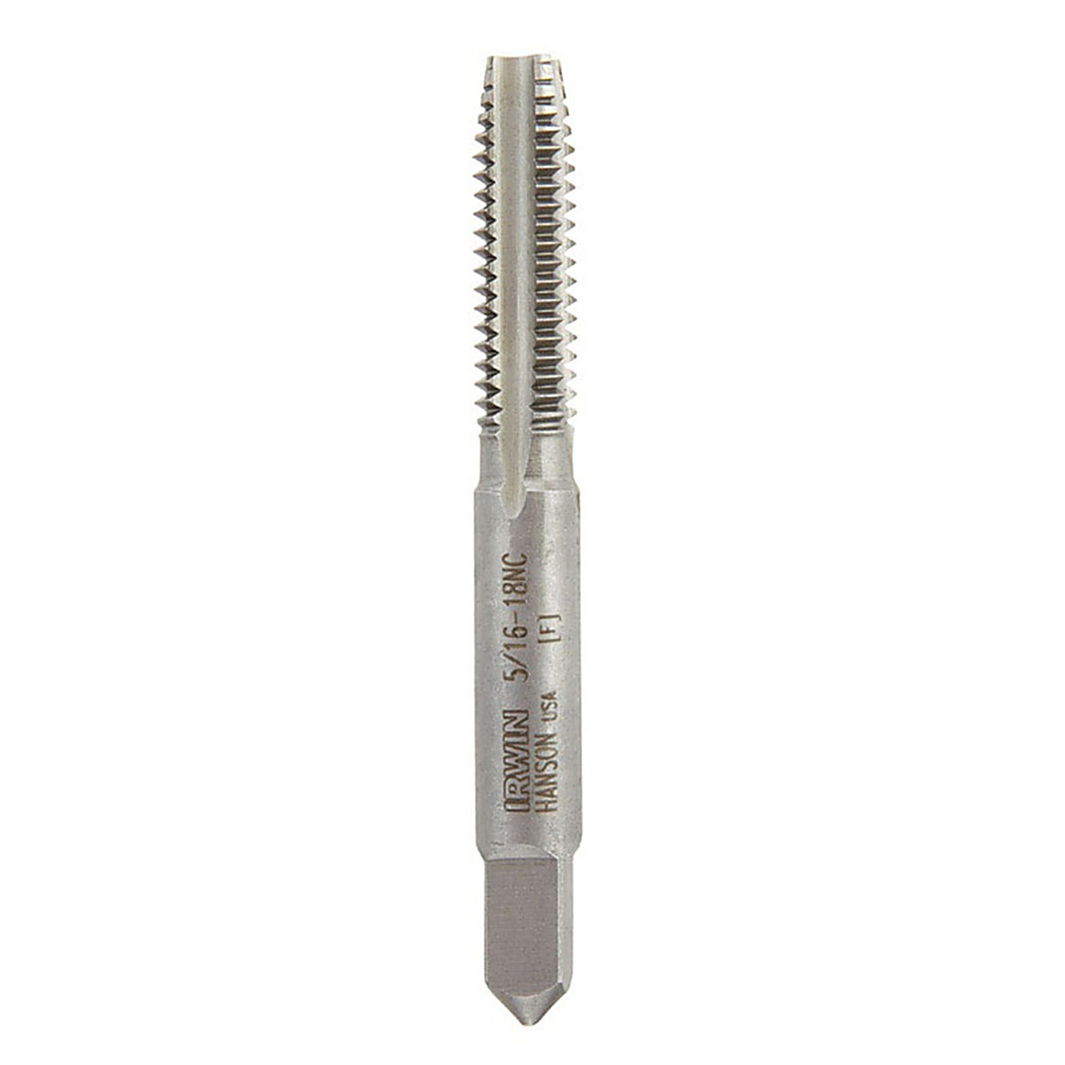 Irwin 8127 Hanson High Carbon Steel SAE Fraction Tap 5/16 in.-18NC 1/pc.