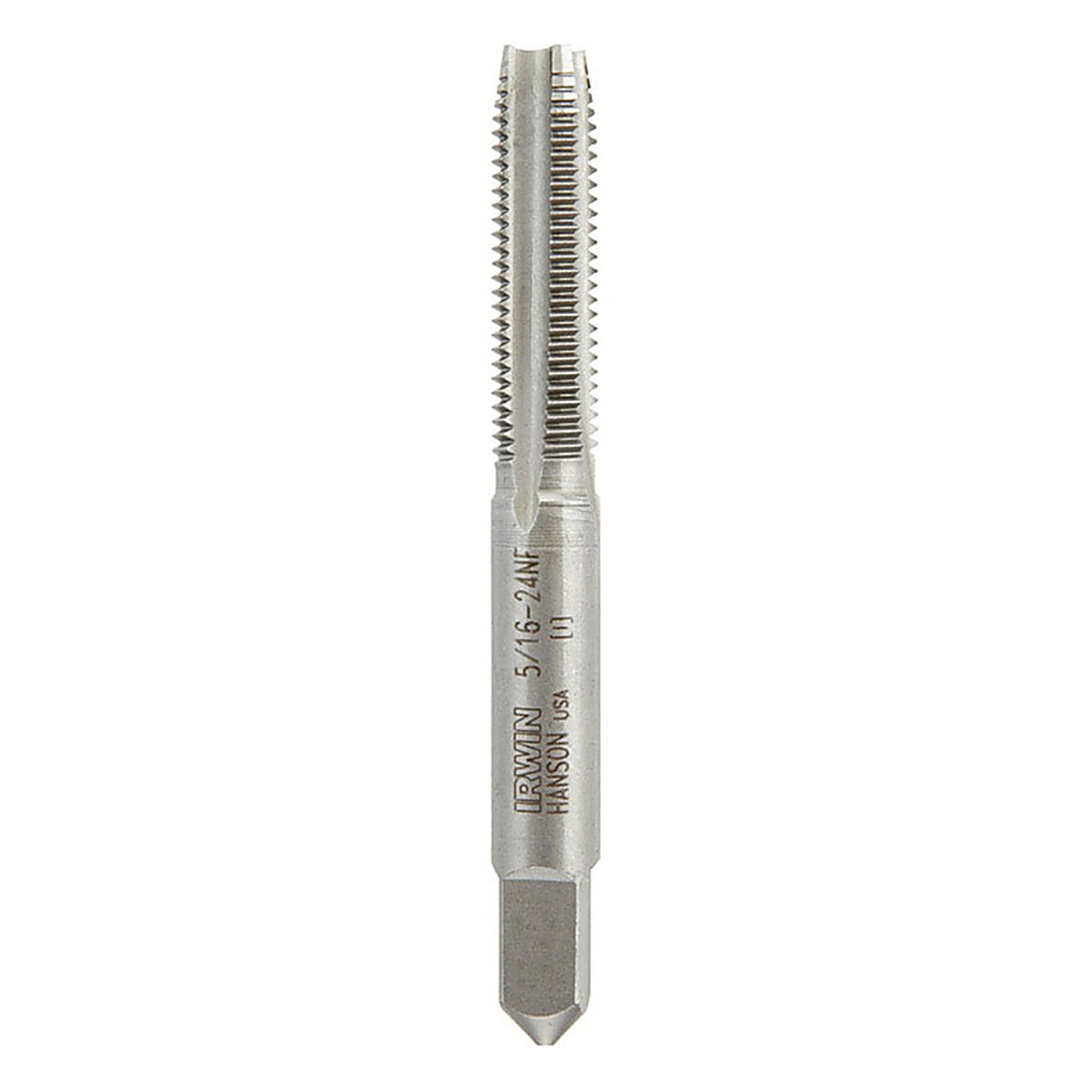 Irwin 8129 Hanson High Carbon Steel SAE Fraction Tap 5/16 in.-24NF 1/pc.