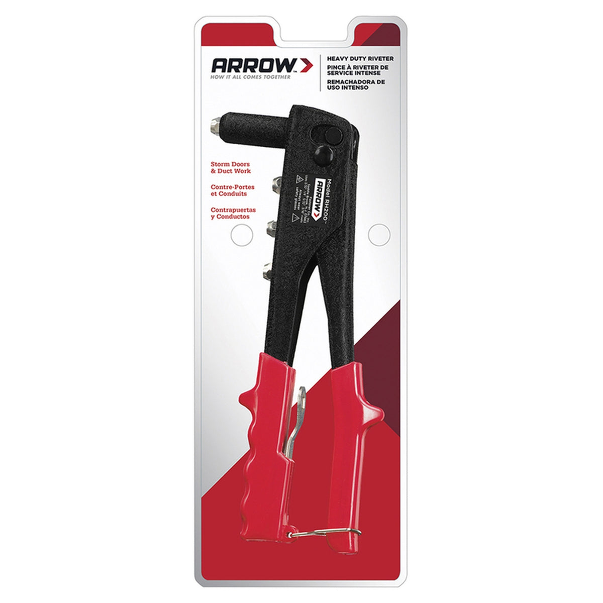 Arrow Fastener RH200S Steel Rivet Tool Black 1/pc.