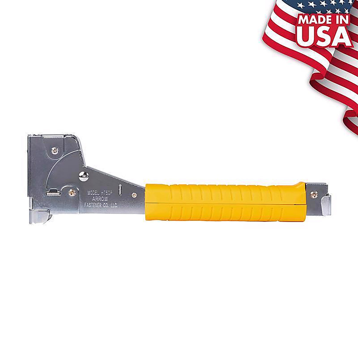 Arrow Fastener HT50-10 Flat Hammer Tacker Yellow