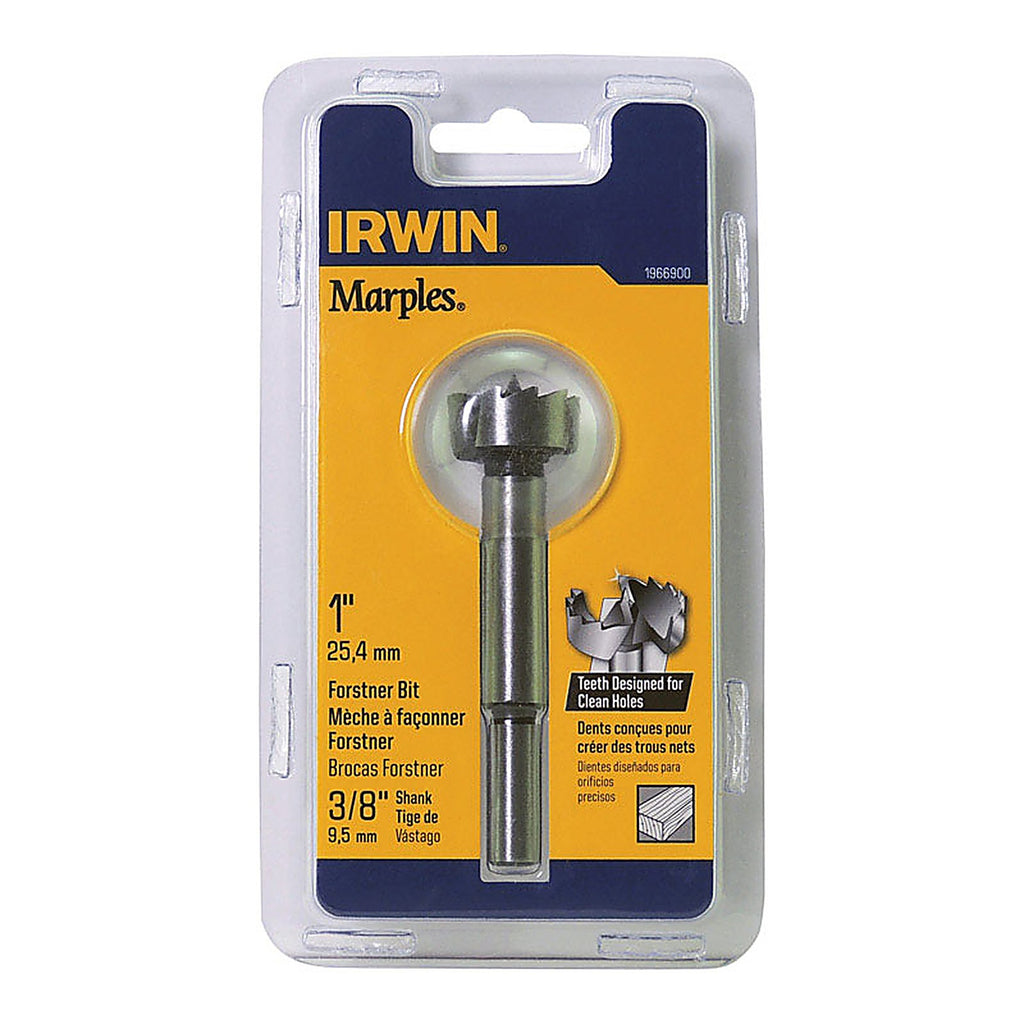 Irwin 1966900 Marples 1 in. x 4 in. L Carbon Steel Forstner Drill Bit 1/pc.