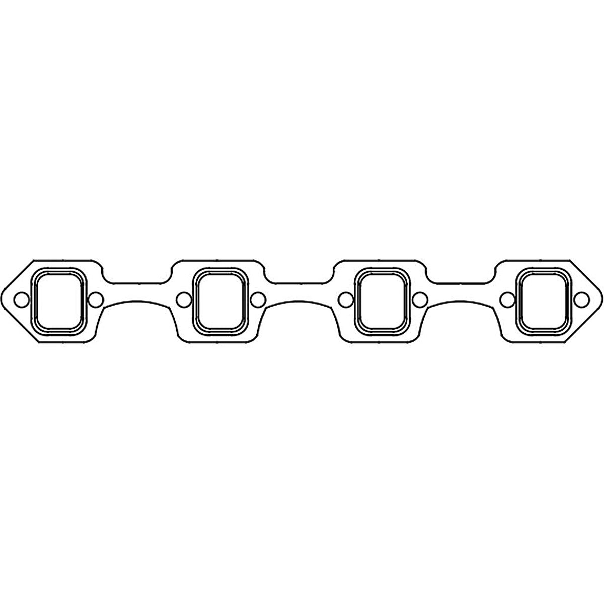 SCE Gaskets - 236181 - Pro SL Exhst Ford 289-351w Lrg
