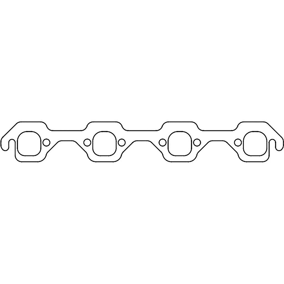 SCE Gaskets - 236183 - SBF Afr 1396-1399 Graphite Exh
