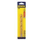 Irwin 63924 3/8 in. x 5 in. L High Speed Steel Drill Bit 1/pc.