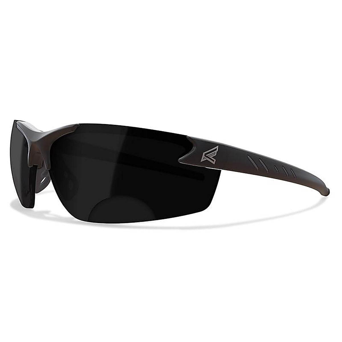 Edge Eyewear DZ116-G2 Zorge G2 Safety Glasses Smoke Lens Black Frame 1/pc.