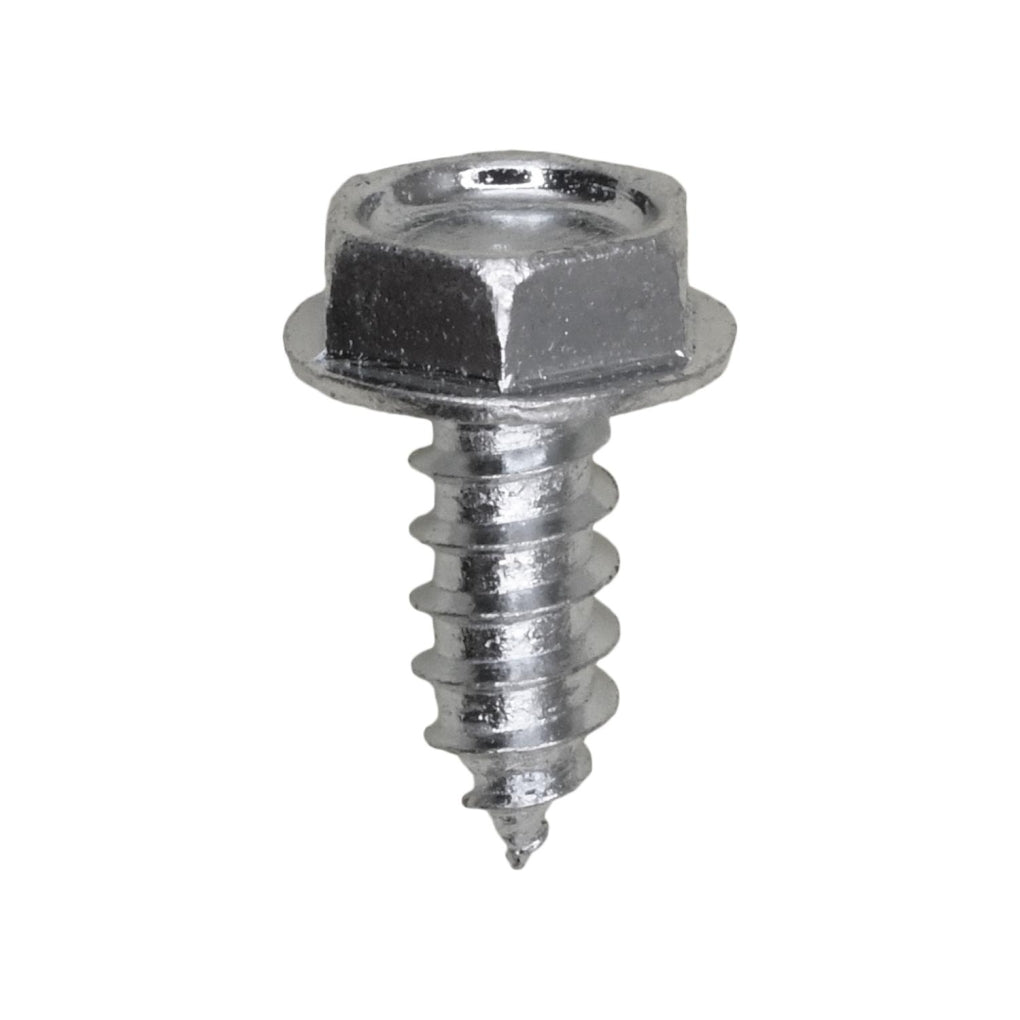 Auveco 2369 10 x 1/2" Indented Hex Head Tapping Screw 5/16" Hex Zinc