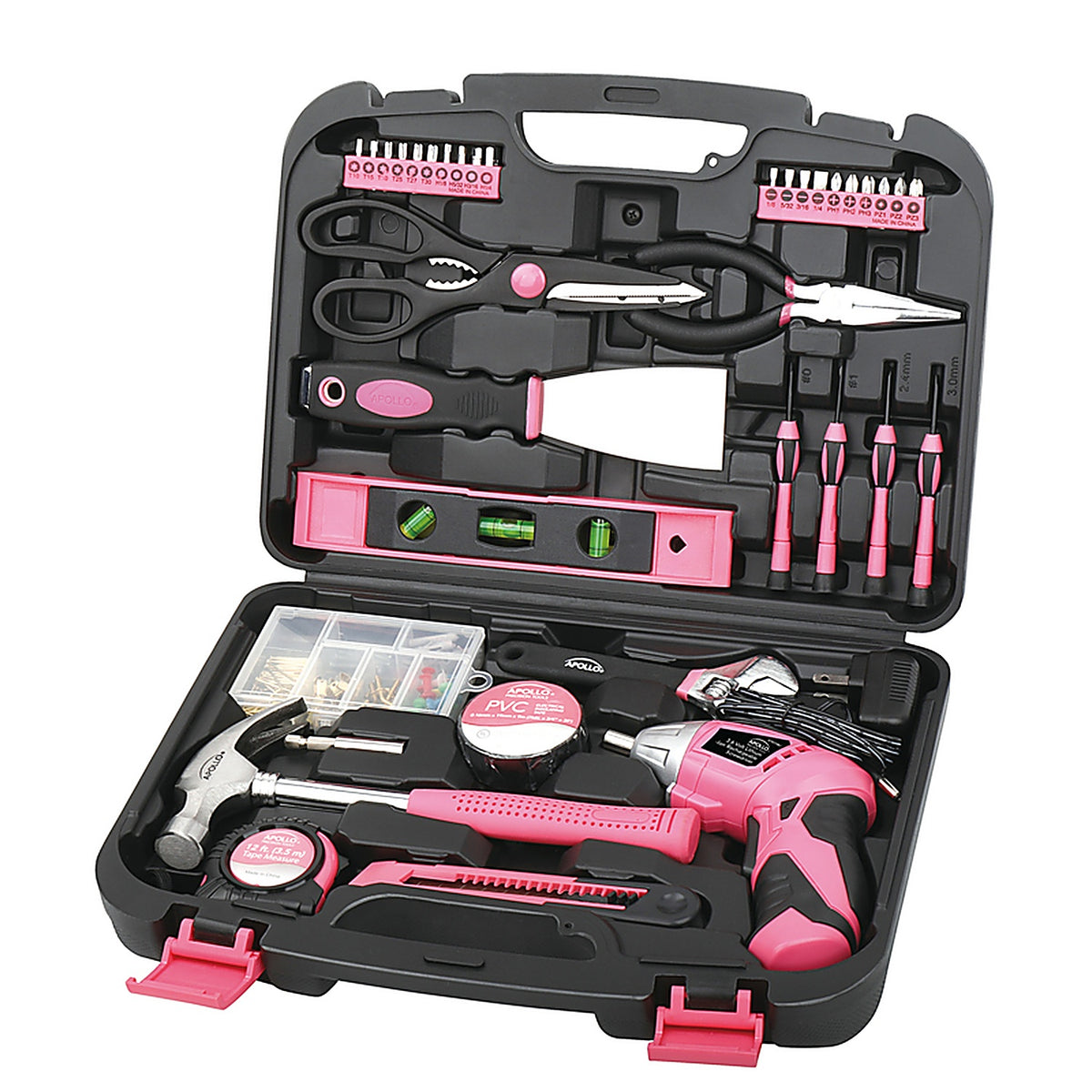 Apollo DT0773N1 Household Tool Kit Pink 135/pc.