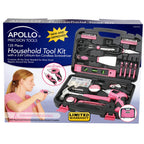 Apollo DT0773N1 Household Tool Kit Pink 135/pc.