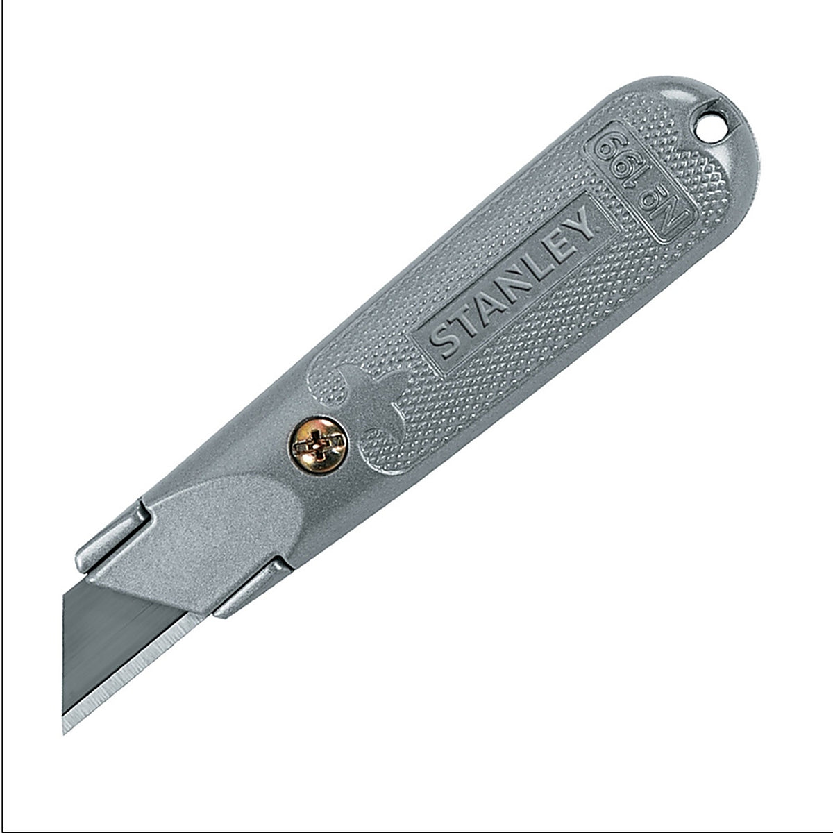 Stanley 10-209 Classic 199 5-3/8 in. Fixed Blade Utility Knife Gray 1/Pack